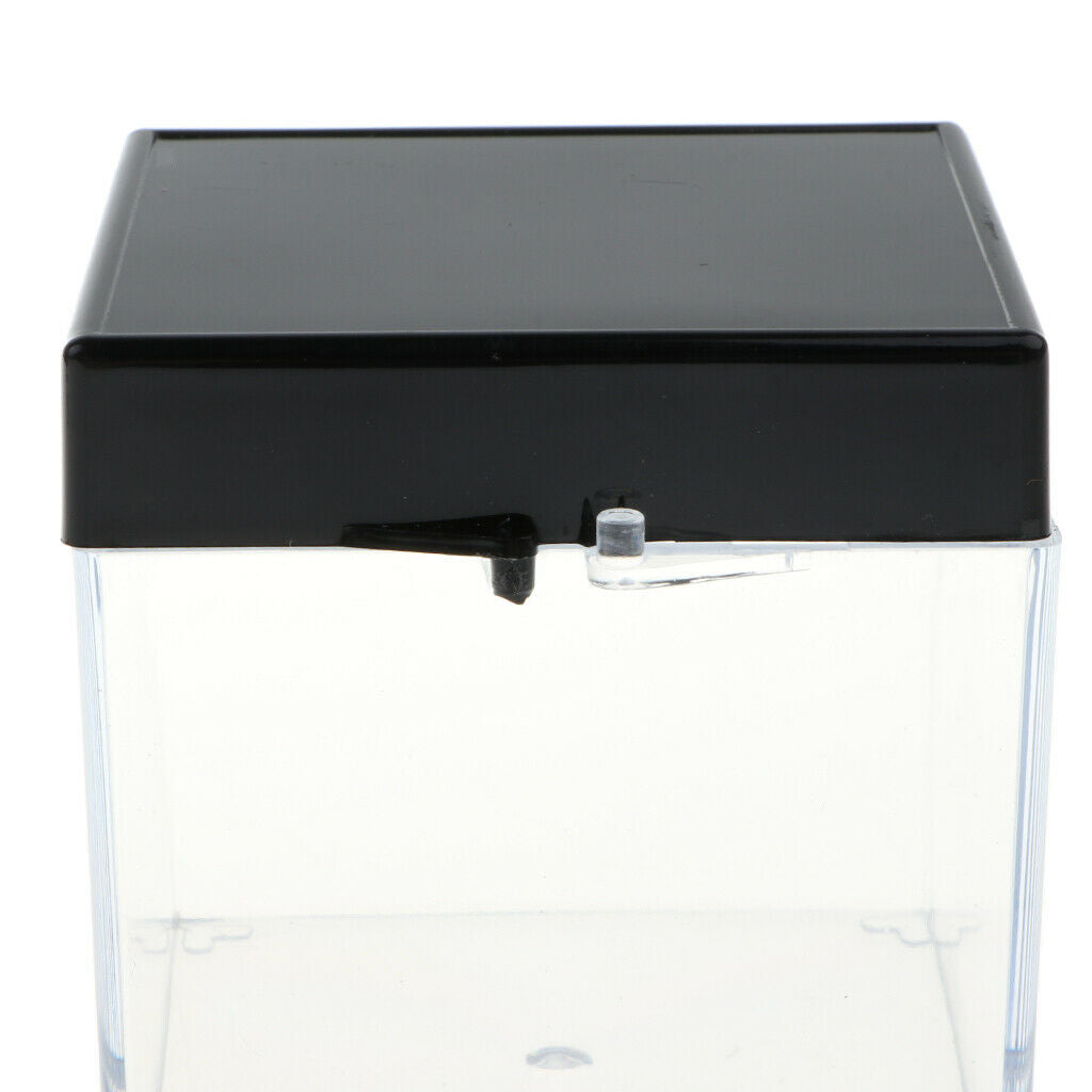 6.5x6.5x7cm Transparent Dustproof Display Case for Rock & Mineral Collection