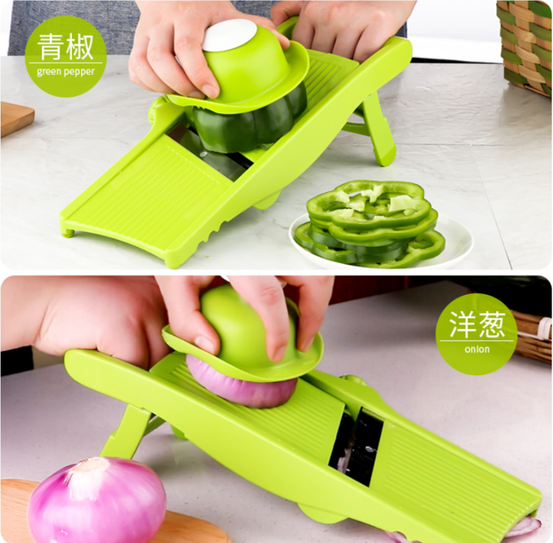 Vegetable Cutter Carrot Grater Potato Slicer Onion Mandoline Manual Fruit Dicer