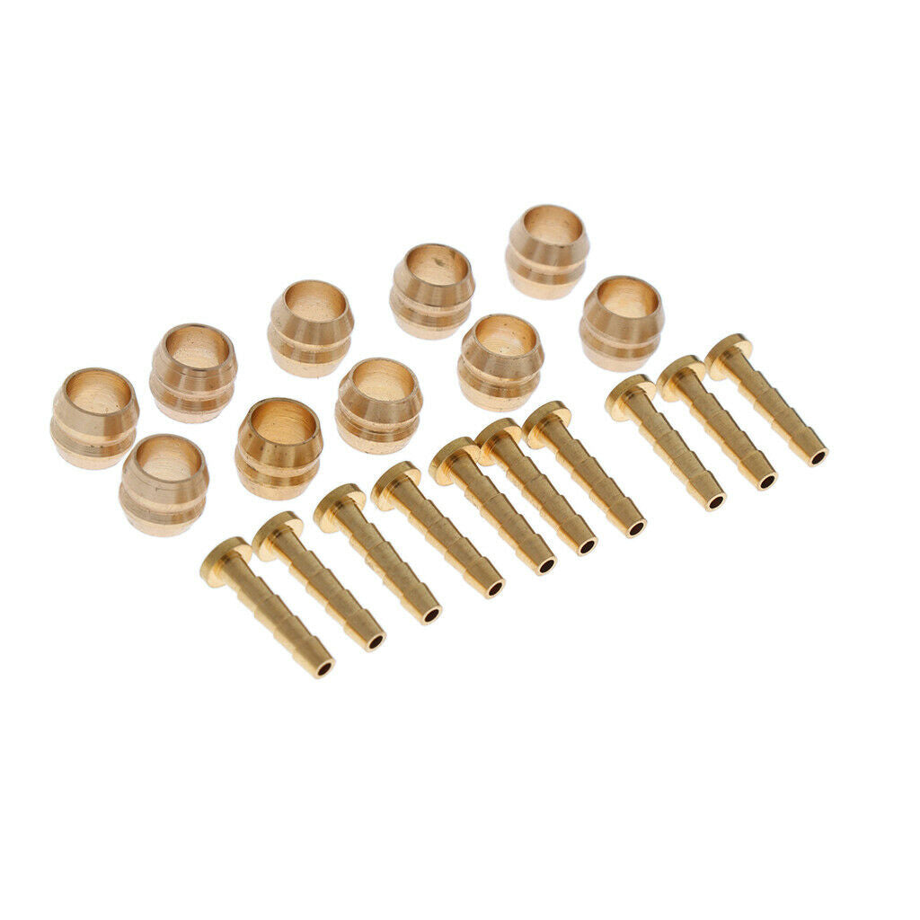 10 Pairs Bike Connector Insert Olive Set for BH59 Hydraulic Disc Brake Hose