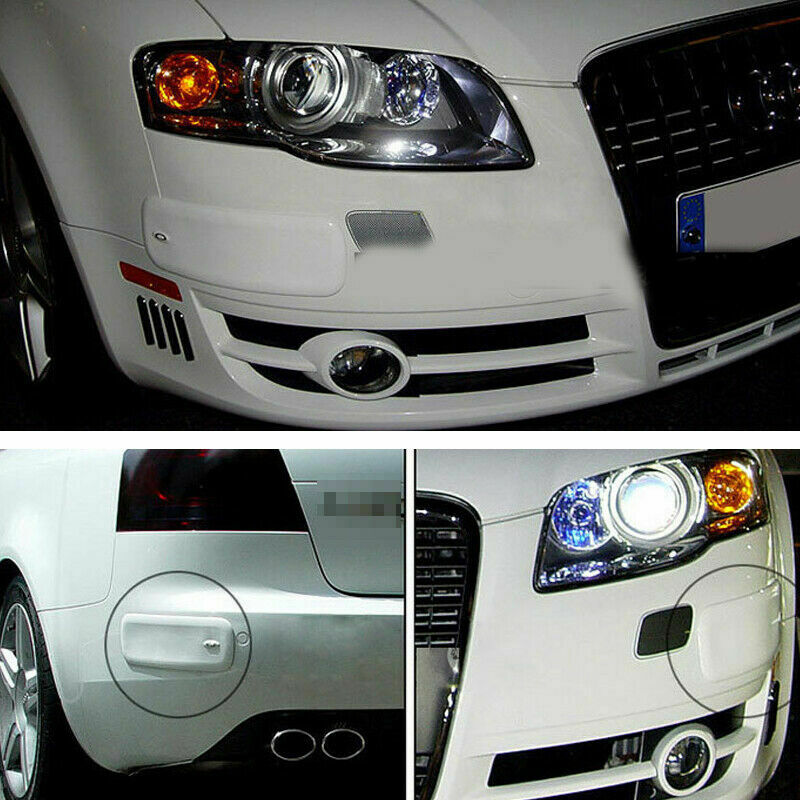2PCS Car Trucks Widening White Anti-scratch Strip Bumper Body Corner Protector