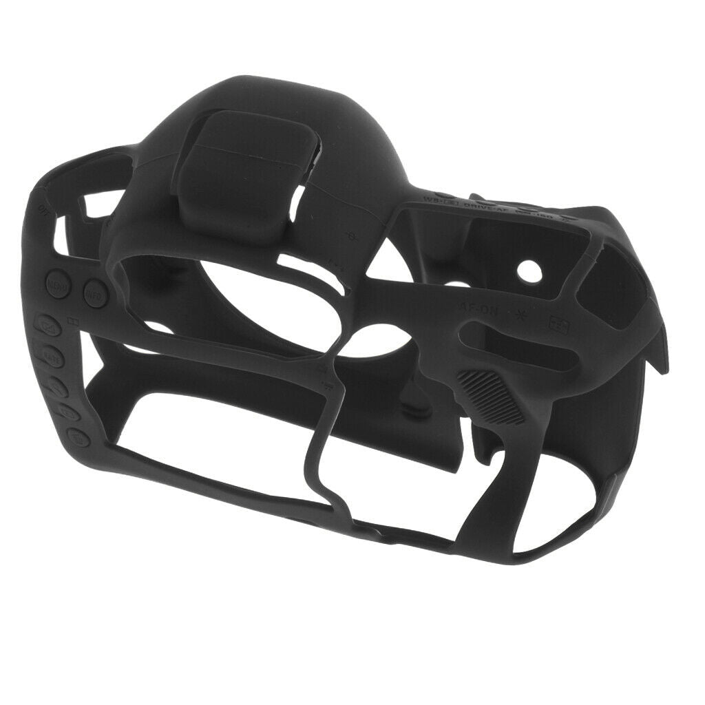 Detachable Silicone Camera Protective Case Cover for Canon 5DMARKIV Black