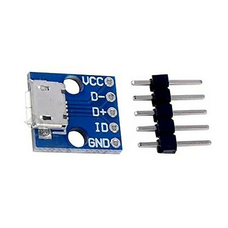 5Pcs CJMCU 5V Micro- USB Board Interface Power Switch Adapter Breakout Module G4