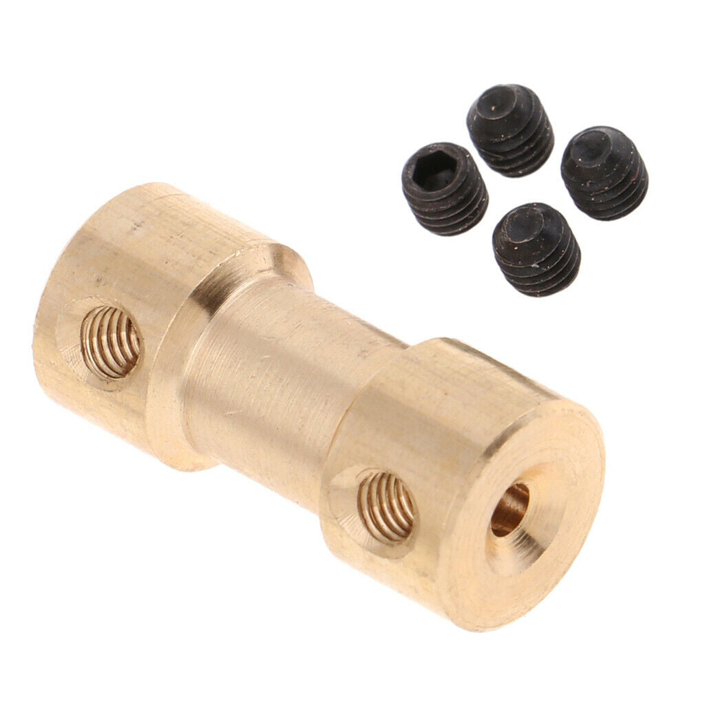 shaft coupling brass rigid coupler connector