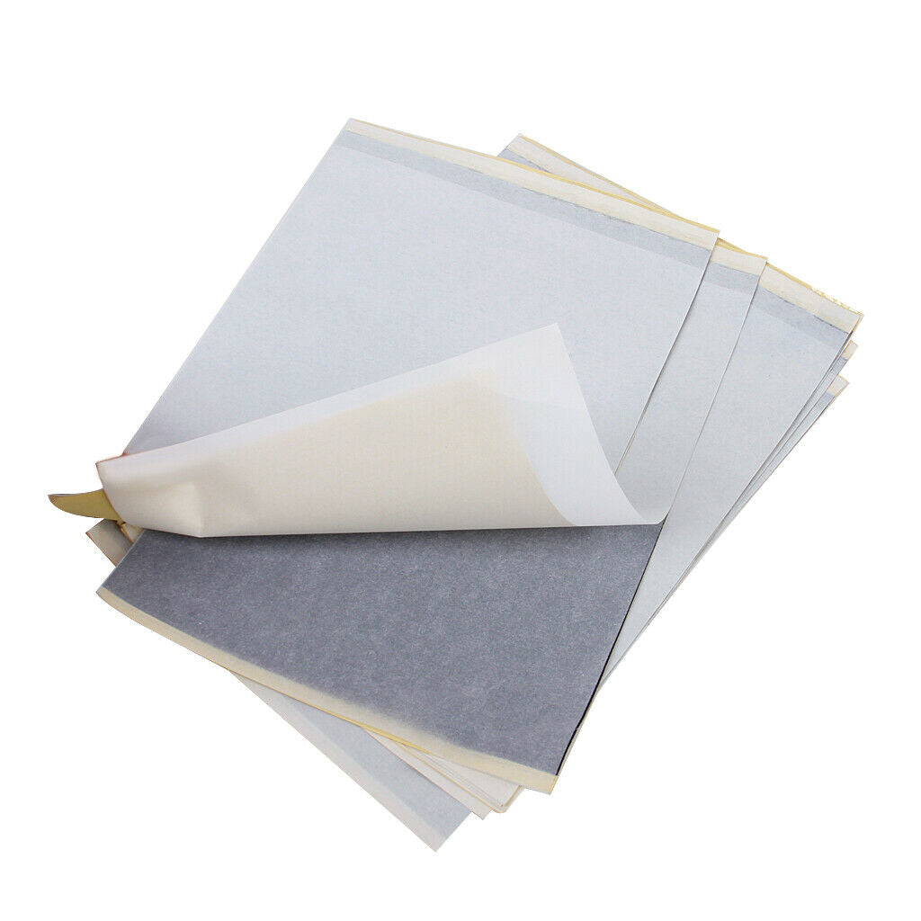 20 Packs 4 Layers Reusable Tattoo Transfer Paper Sheet Tattoo Supplies