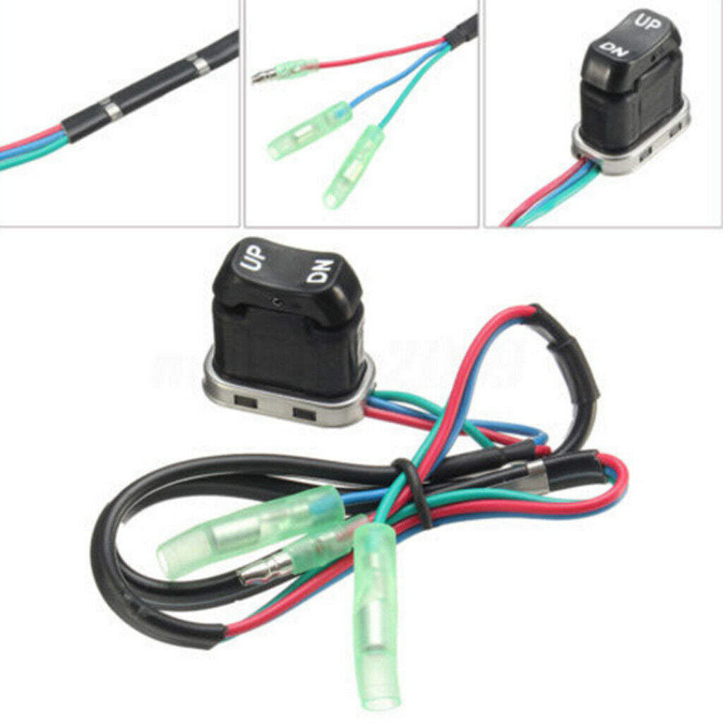 3pcs TRIM & TILT Switch A 703-82563-02-00 703-82563-01 for Yamaha Outboard