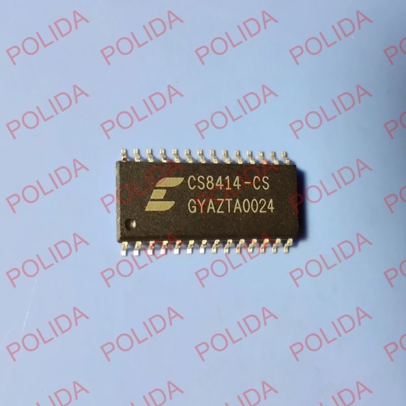 1PCS AUDIO INTERFACE RECEIVER CIRRUS LOGIC SOP-28 CS8414-CS CS8414CS CS8414-CSR