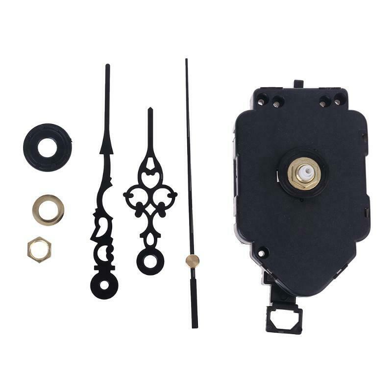 Silent Pendulum Type Quartz Clock Movement Mechanism with 3 Hands Motor DIY Kit