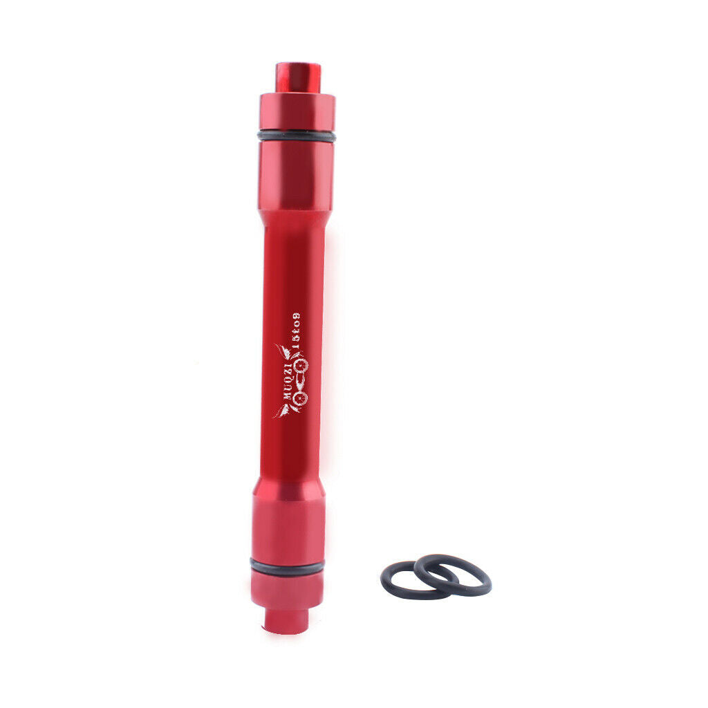 prettyia Bike 15 to 9mm Thru Axle Quick Release Hub Conversion Adapter Red