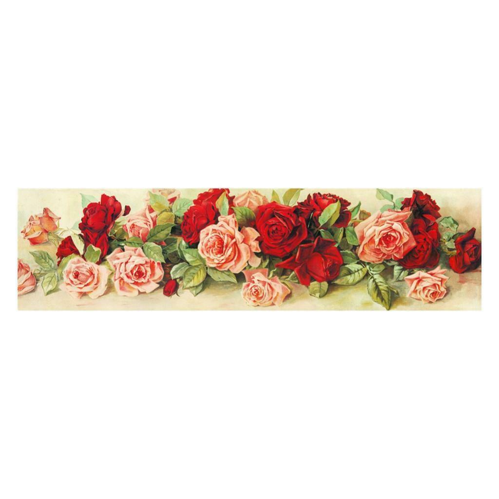 5D Diamond Painting Home Decor Rose Decorative Wall Chart