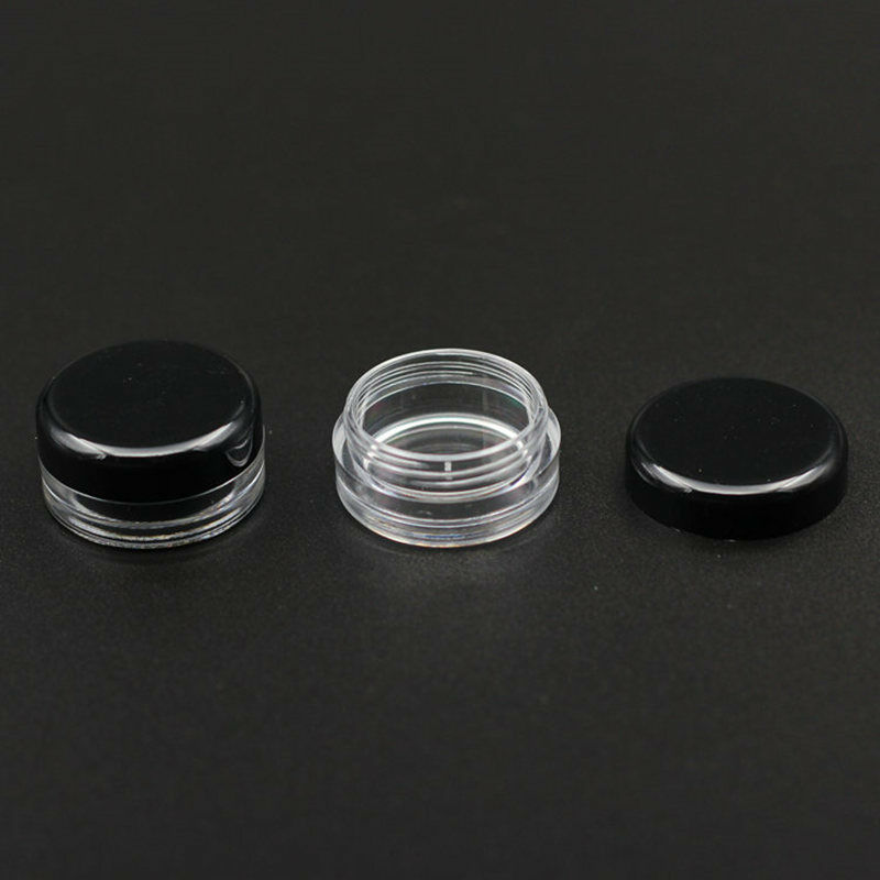 50 Pcs 5 Grams Cosmetic Empty Sample Small Containers Jar Makeup Lip Balm 3ml