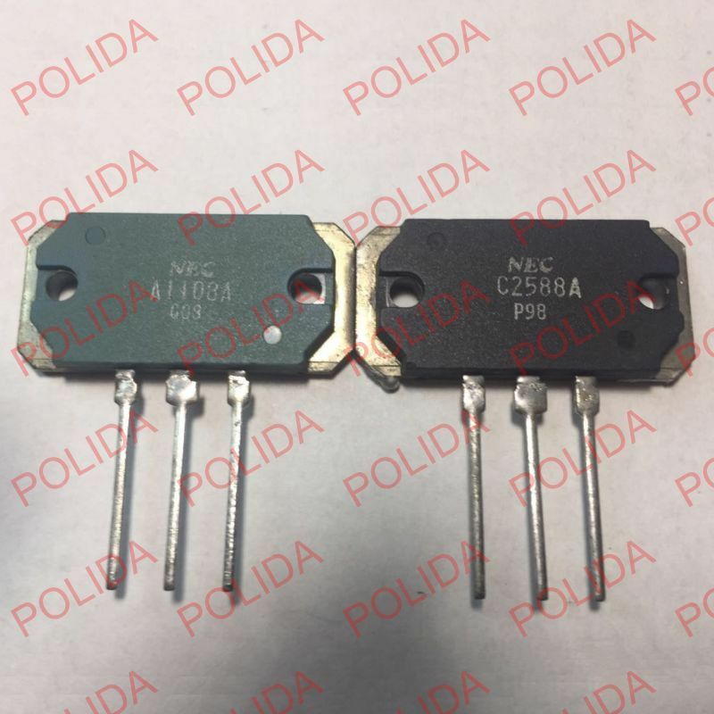 1pairs OR 2PCS  Transistor NEC MT-200 2SA1108A/2SC2588A A1108A/C2588A
