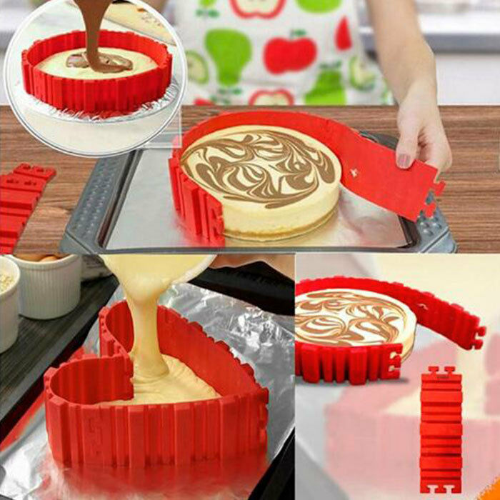 Batch 4pcs Magic Mould Cake Modular for Shape Heart and Others Cake New