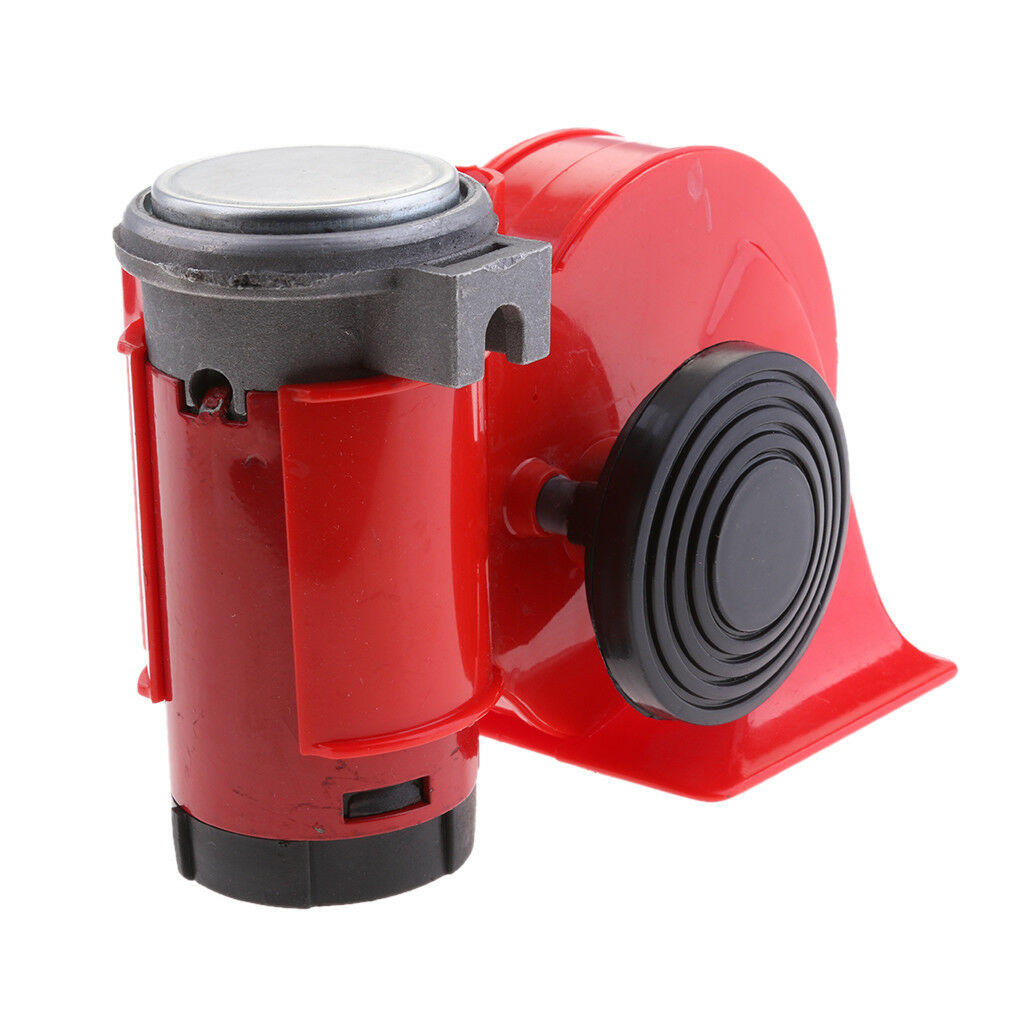 12V Motorcycle Car Dual Tone Electric Pump Vehicle Siren Loud Air Horn