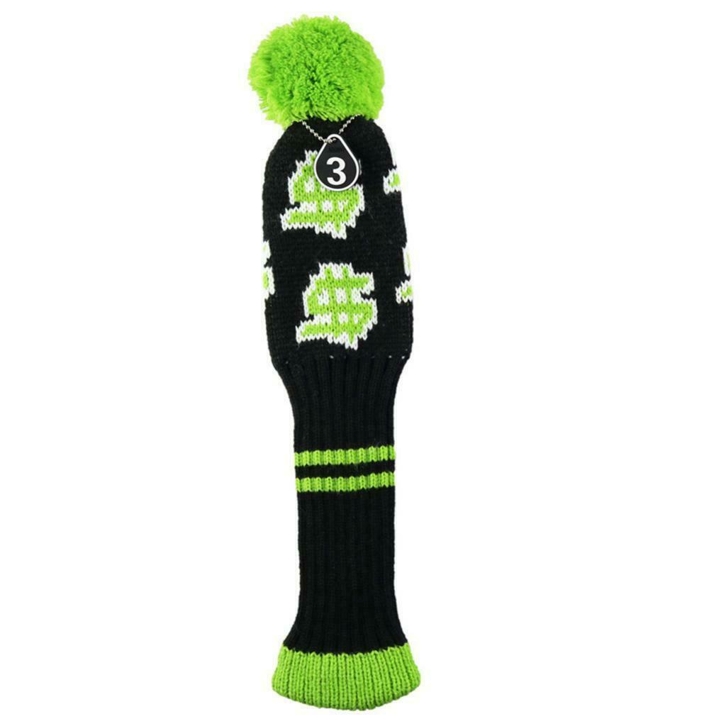Golf Club Covers Pom Pom Headcover Hybrid Wood Guard Protector Accessories