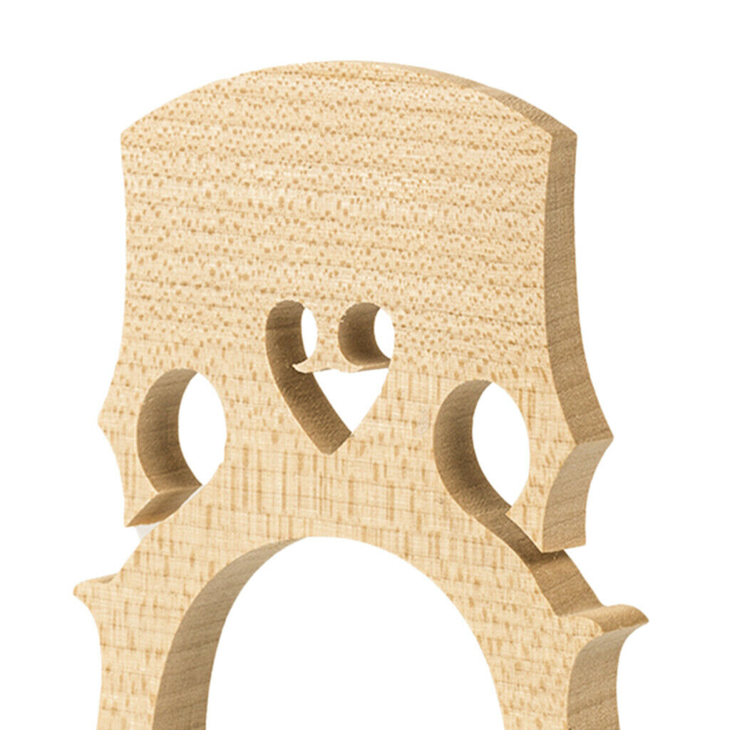 High Quality Cello Bridge Replacement Parts for 1/4 Size Cello Instrument
