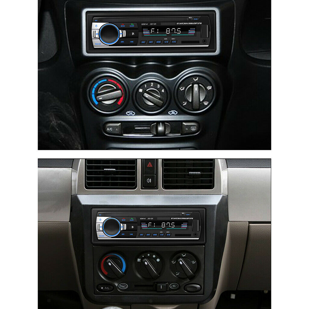 12V USB: 2.0 car radio MP3 player digital media receiver, handsfree phone,