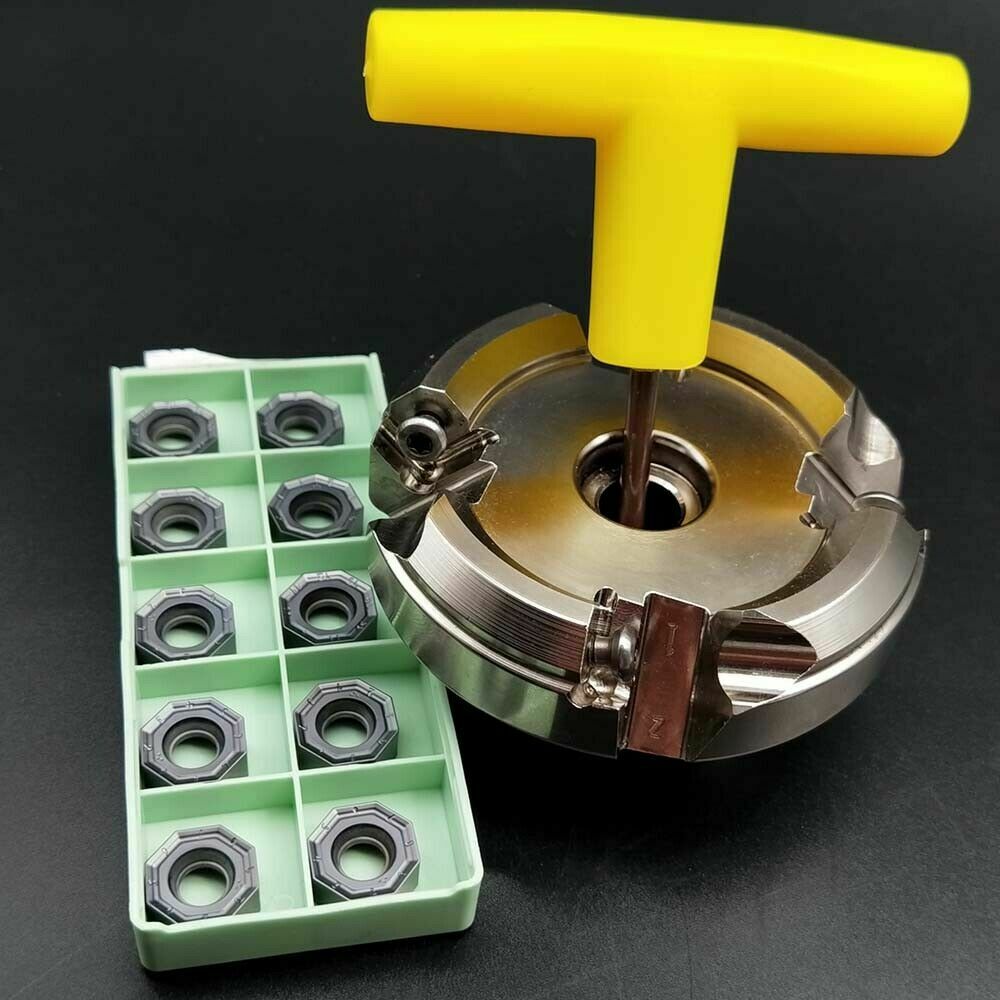 Φ63-22 4F + 10pcs ONMU050505 -TN Indexable Face Milling Cutter & Carbide Inserts