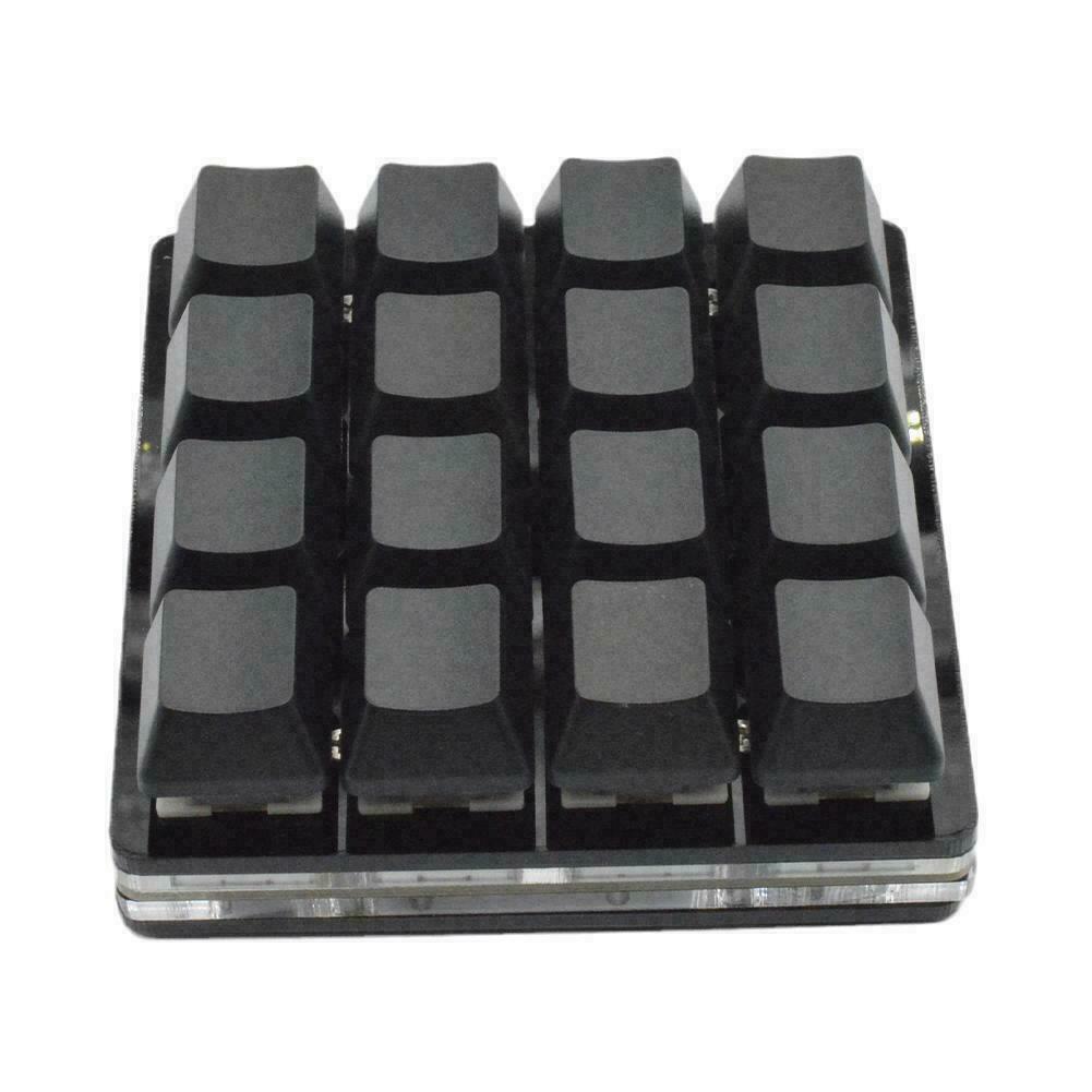 16-key Black Keypad Mechanical Keyboard Custom Shortcut Programmable Keys V1S6