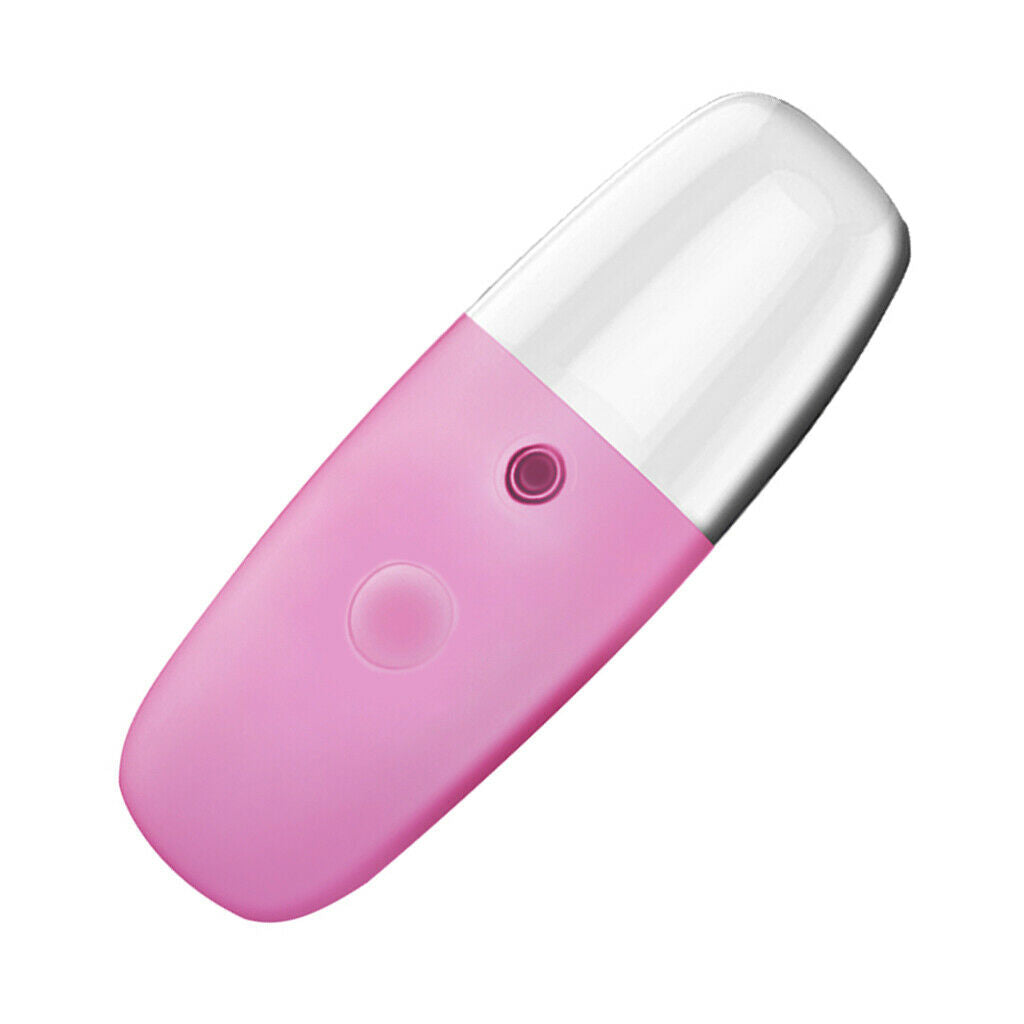 10x Water Facial Mister 1oz Makeup Skincare Hydrating Nano Face Sprayer Pink