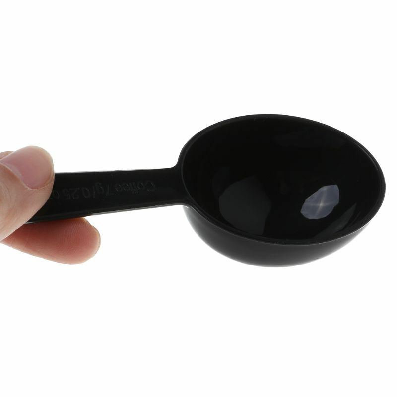 5pcs Plastic Spoon Convenient Coffee Scoop 7g Baking Spoons Powder Measuring