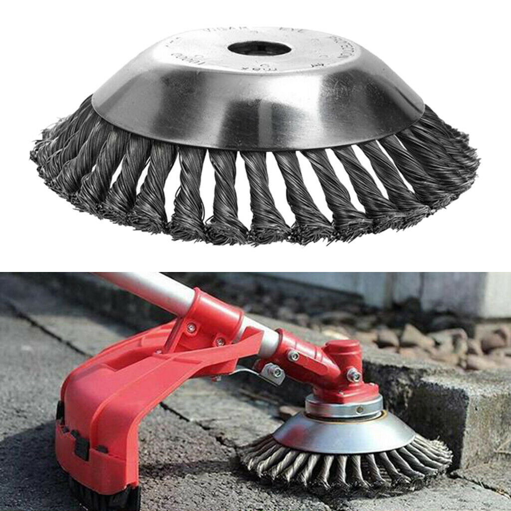 Grass Steel Wire Trimmer Head Grass Cleaning Lawn Mower Parts Access 6inch