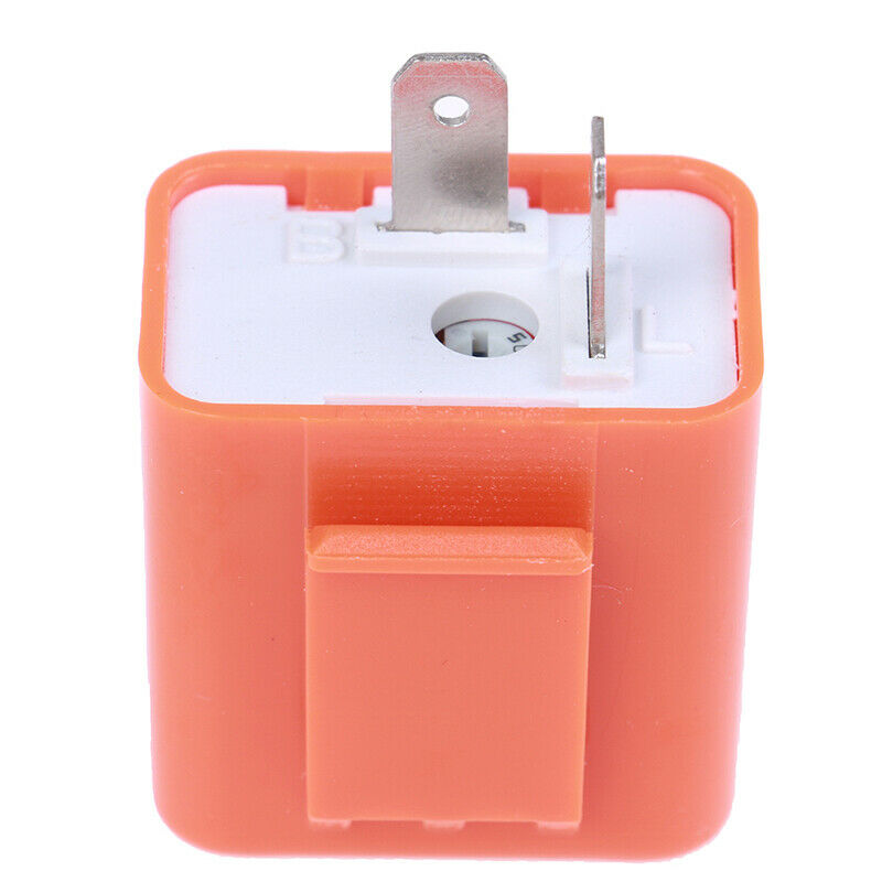 2-Pin Motorcycle Speed Adjustable LED Turn Signal Indicator Flasher Relay 1 WF