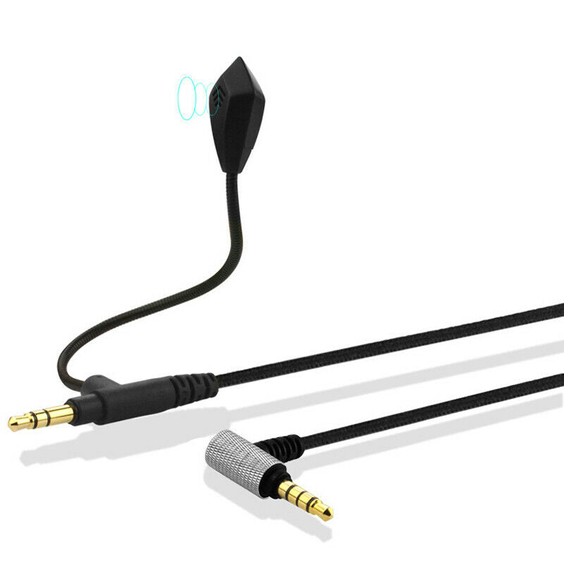 3.5mm Boom Microphone Volume Cable for V-MODA Crossfade M-100 LP LP2 M-80 V U4P3