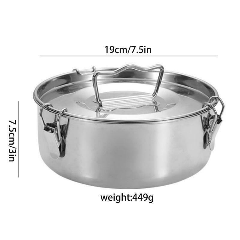 Flan Mold Pot in Cooking Bakeware Pressure Cooker Accessories Come with Rack