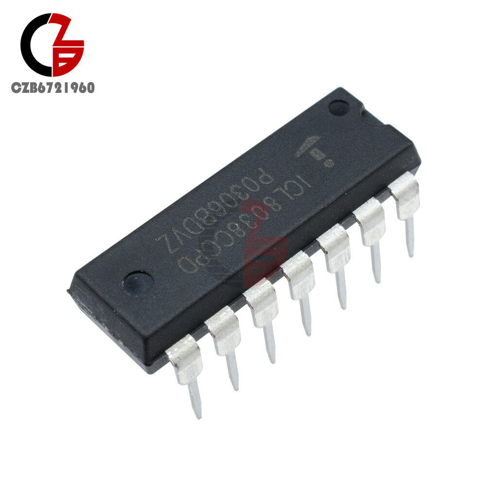 5PCS ICL8038CCPD INTERSIL Signal Generator IC OSCILL GEN/VOLT CONTROL 14 DIP