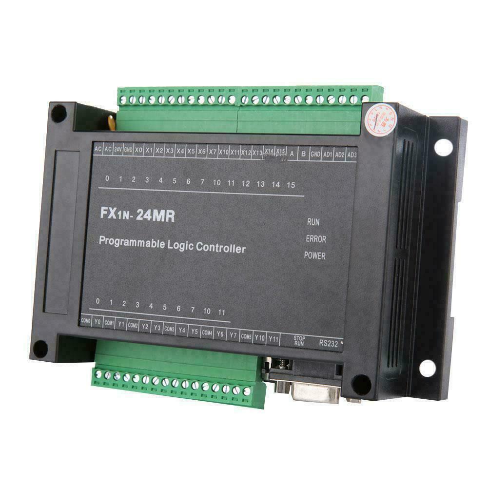 FX1N-24MR PLC Industrial Control Board 14 Input 10 Output 24V DC 5A High Quality