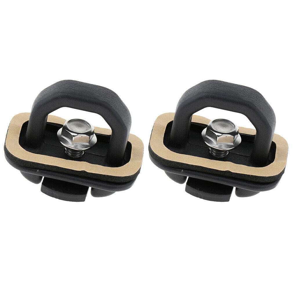 2 piece Bull Ring Retractable Super Duty Bed Tie Downs Tie Down Anchors