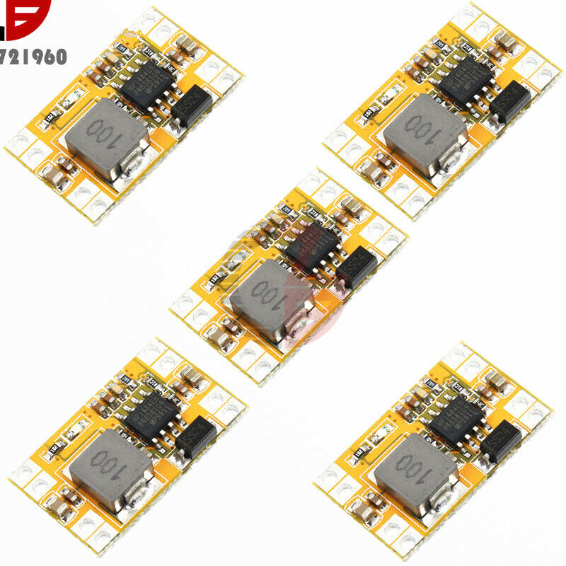 5PCS DC-DC 9V/12V/19V To 3.3V USB Step Down Buck Power Supply Module 3A For Car