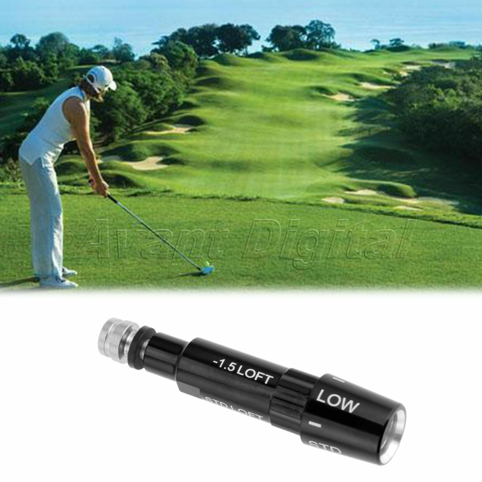 BLACK Golf Adapter Sleeve 0.335 Suitable for Mizuno JPX EZ Driver & Fairway Wood