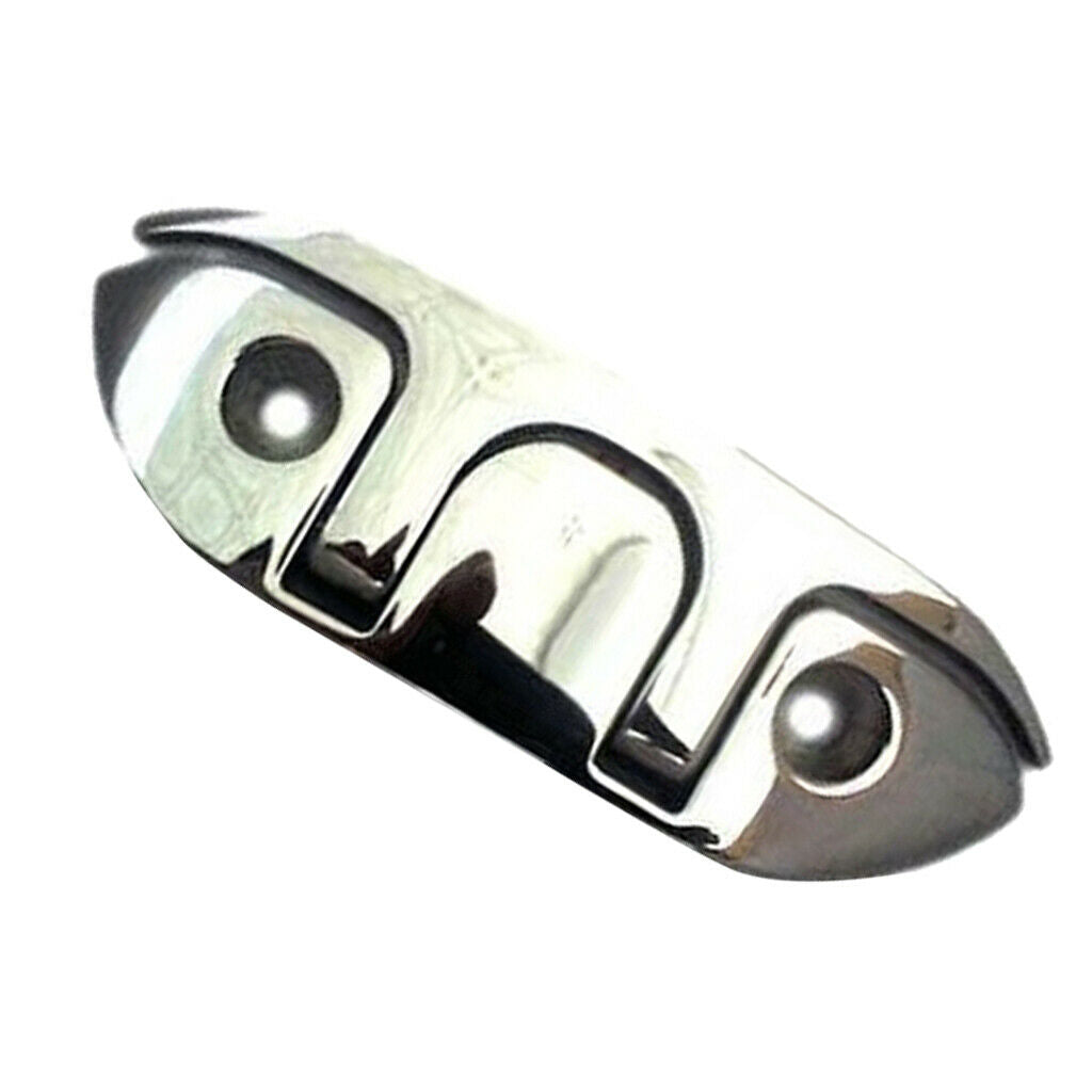 Marine Boat Flip Up 5inch Folding Cleat, Dock Stainless Steel Fasteners