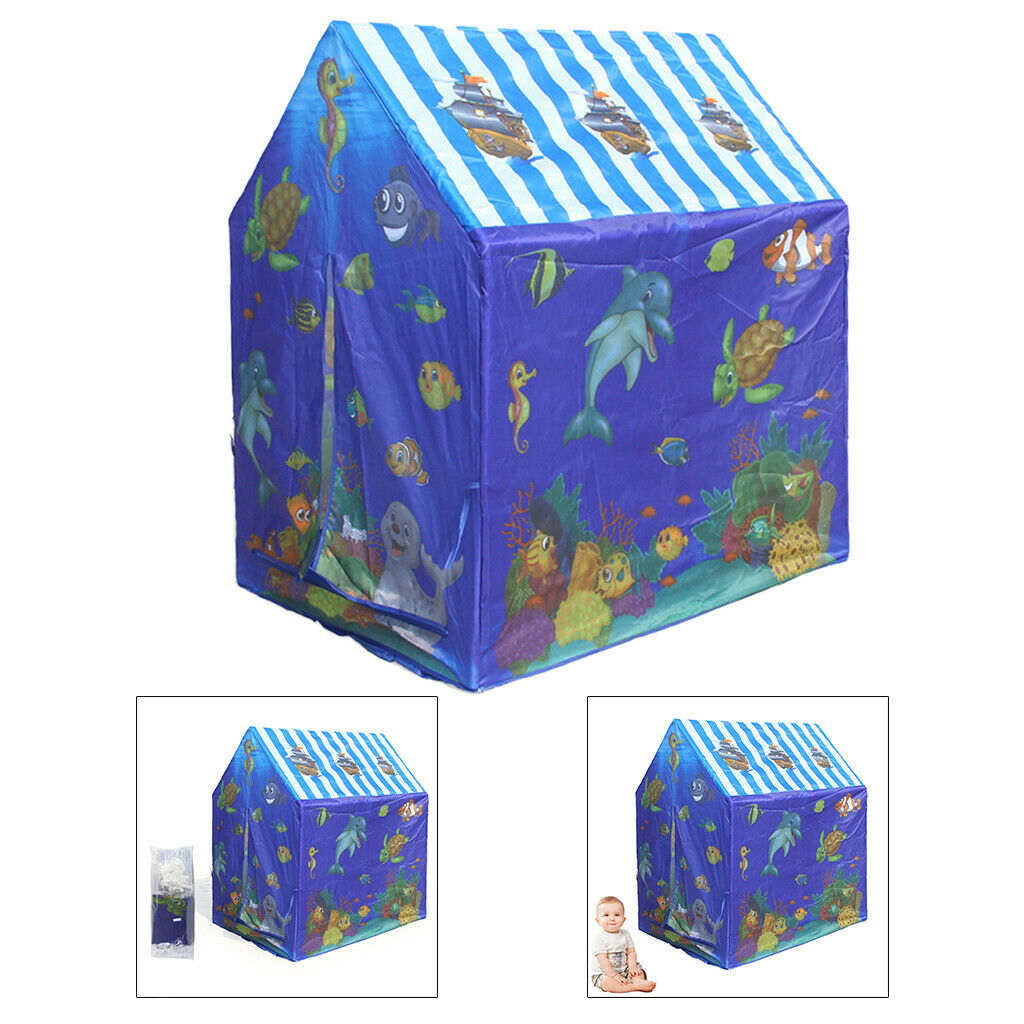 Wigwam Play Tent Outdoor Children's House Boy Girls Gift Underwater World