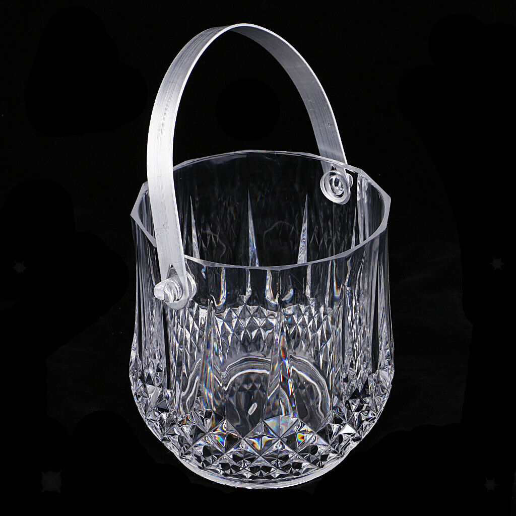 Champagne Ice Bucket for Wine Drink Beer Ice Bucket Ktv Bar Supplies 12x22cm