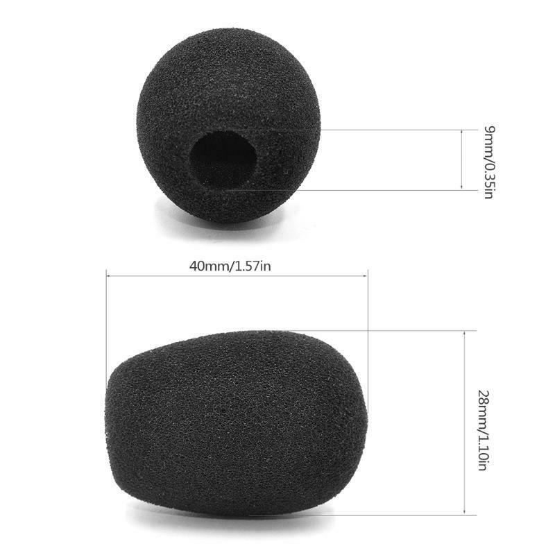 10 x Microphone Windscreen Mic -Pop Filter for Astro A30 A40 A50 Headphones