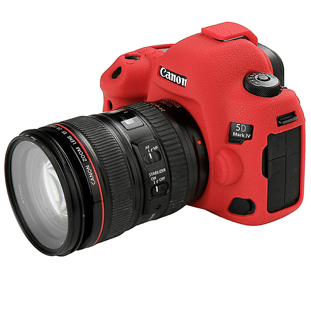 Shockproof Silicone Protect Cover Housing Case for Canon 5D4 Protective Skin