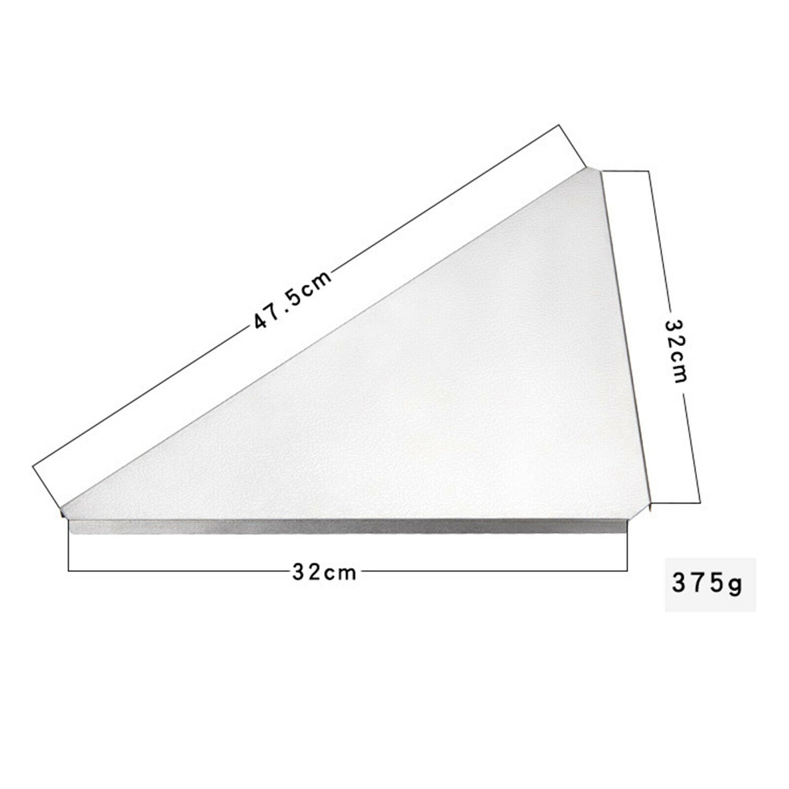 Patterned Triangle Top Plate Table Accessories Auxiliary Tray Support Plate