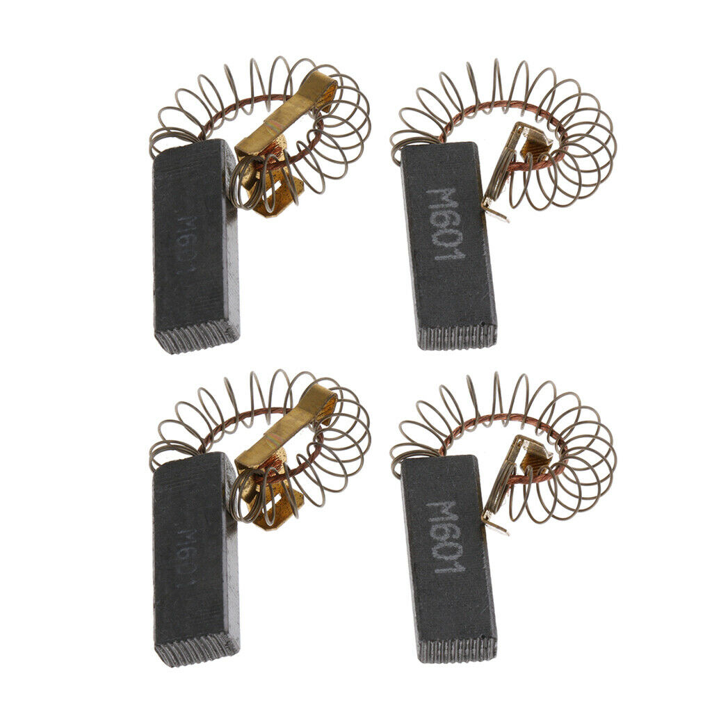 4x Electric Motors Repair Carbon Brushes For Hair Dryer Parts Mountings 32mm
