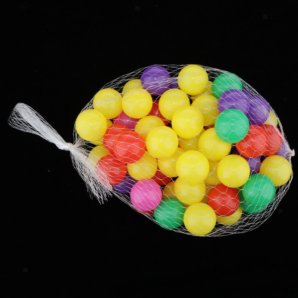 200 lot Mini Ocean Ball Plastic Swim Ball Outdoor Funny Kids Swim Pool