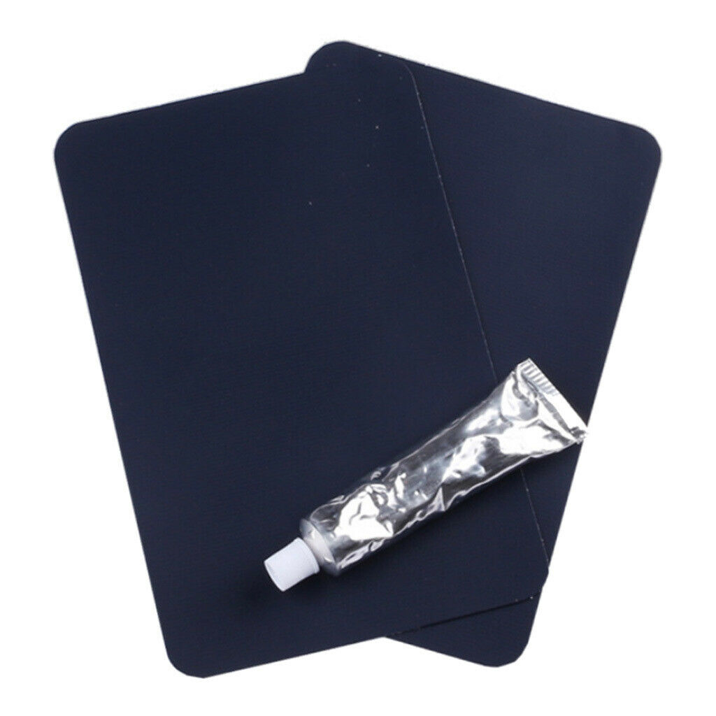 Inflatable Boat Repair Kit Kayaking PVC Patches Adhesive 30ml Tube Glue Set
