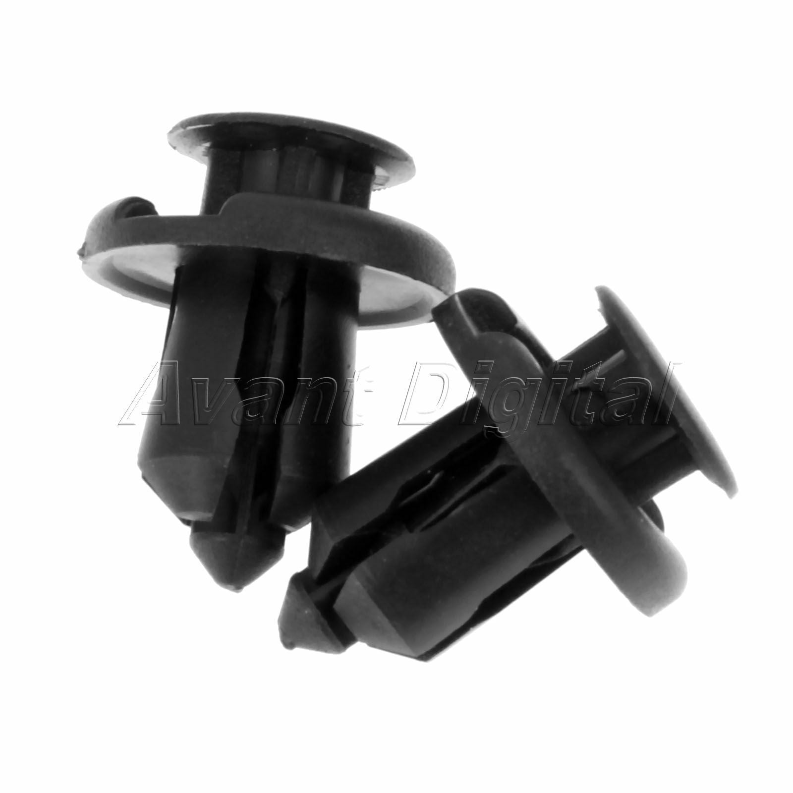 40PC Plastic Rivets Push Type Clips Fasteners B17 B28 B02 C14 EACH 10PC/Set