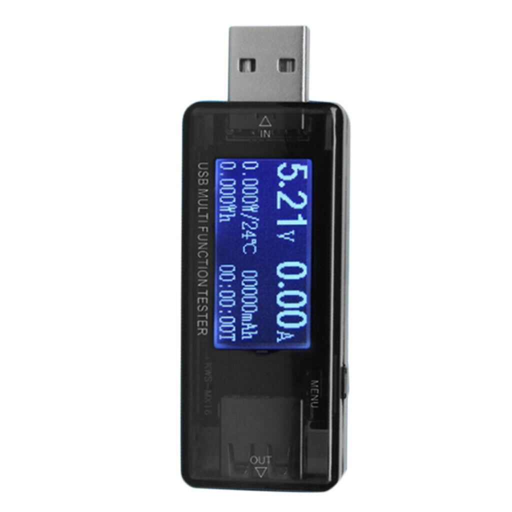 Charging Treasure Usb Tester Current Voltage Charger Capacity Digital Display
