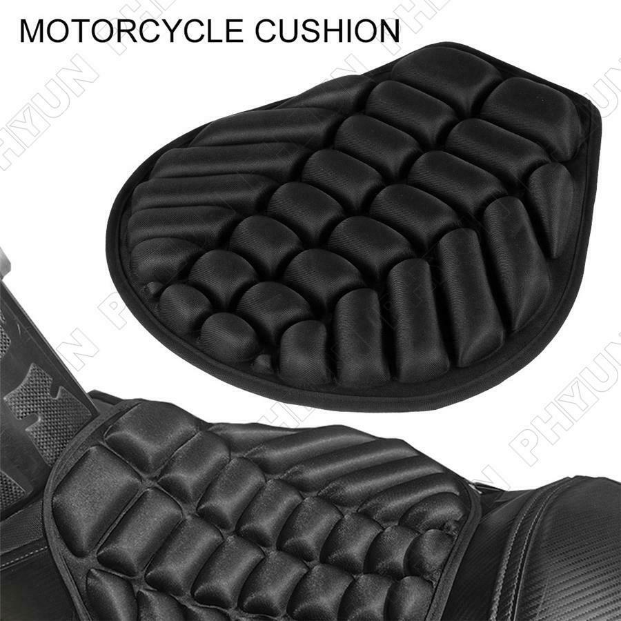 1x Motorcycle Seat Cover Sunscreen Mat Inflatable Decompression Air Seat Cushion