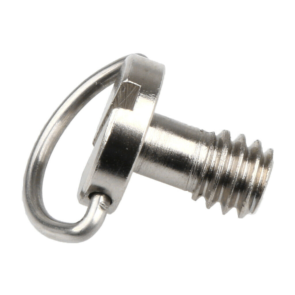 Mounting screw for 1/4 '' D-ring for camera tripod monopod tripod.