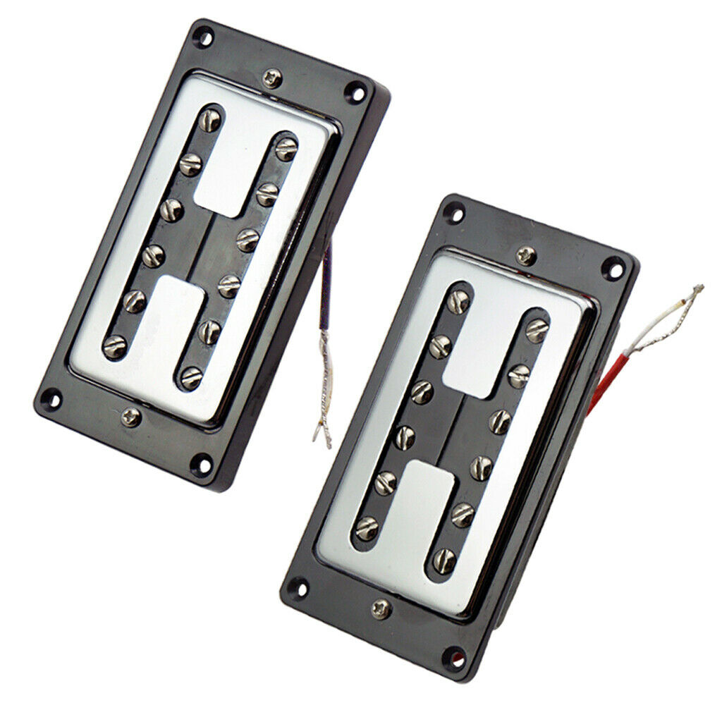 2pcs Guitar Humbucker Neck / Bridge Pickups Set for LP Electric Guitar