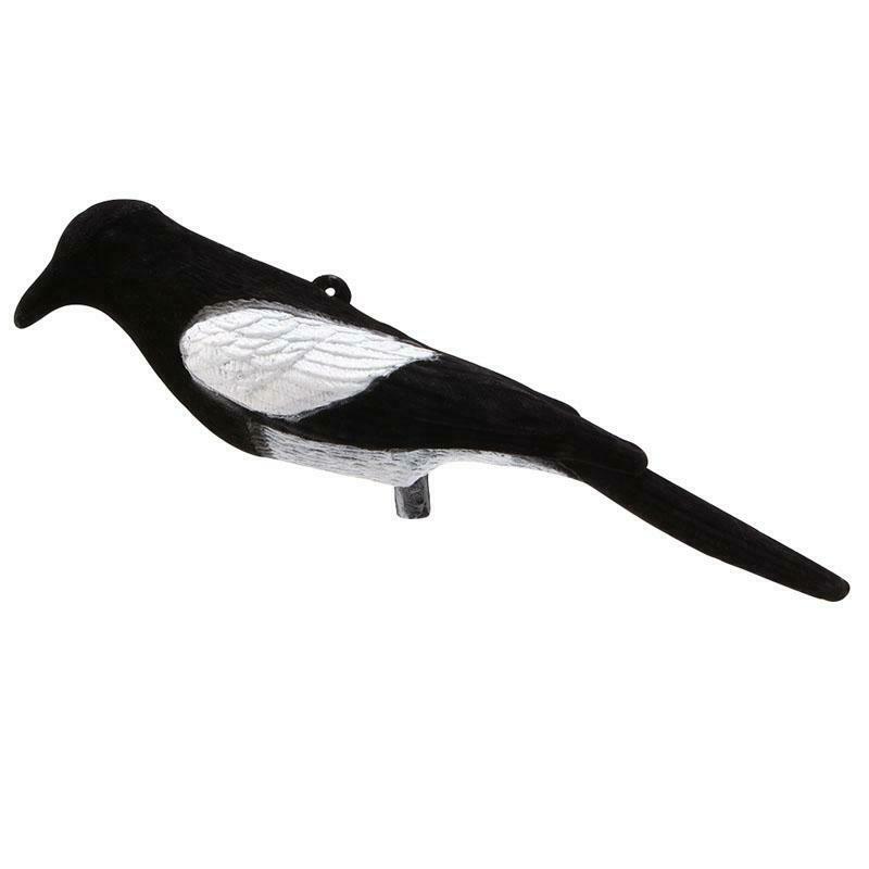 Magpie Bird Painted Decoy Shell Outdoors Shot Hunting Shooting Lures Bait Tool