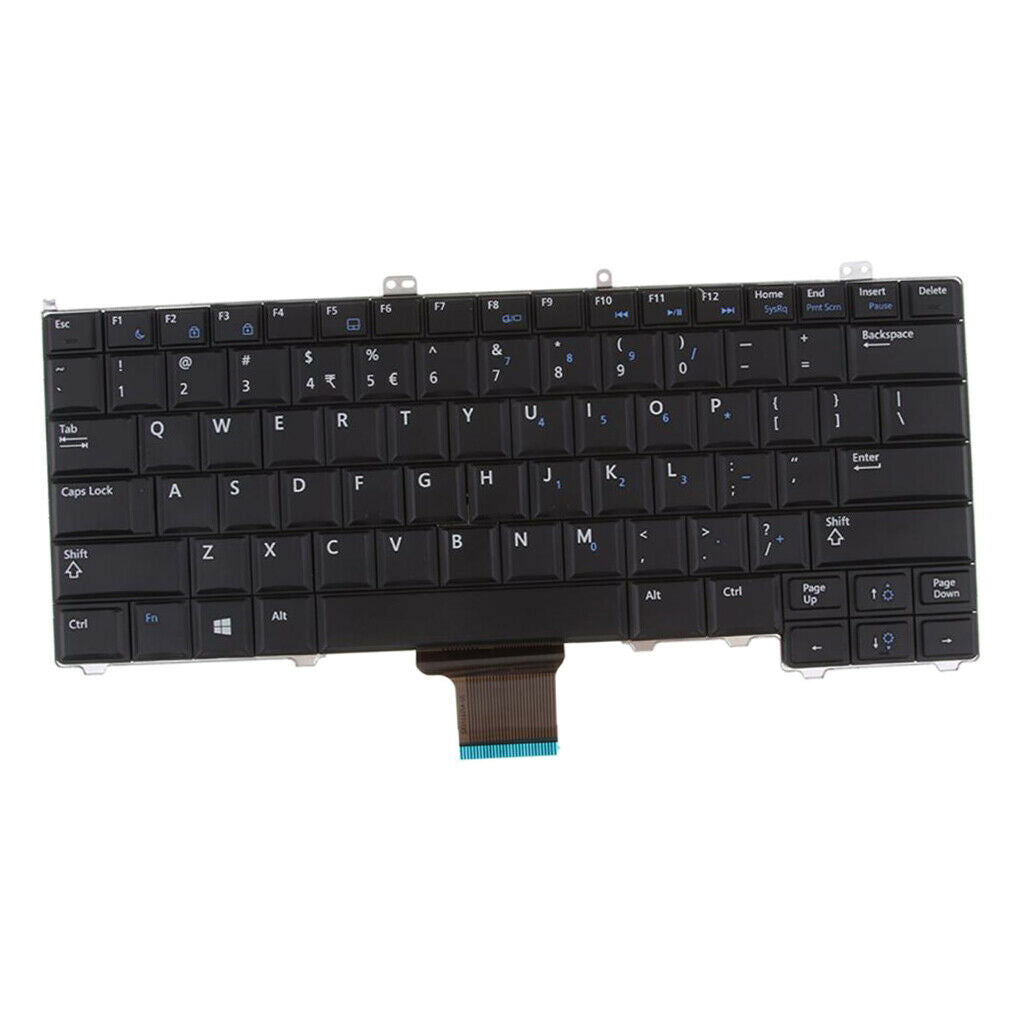 US Laptop Computer Keyboard Keypad for Dell Latitude12 7000 E7420 E7240
