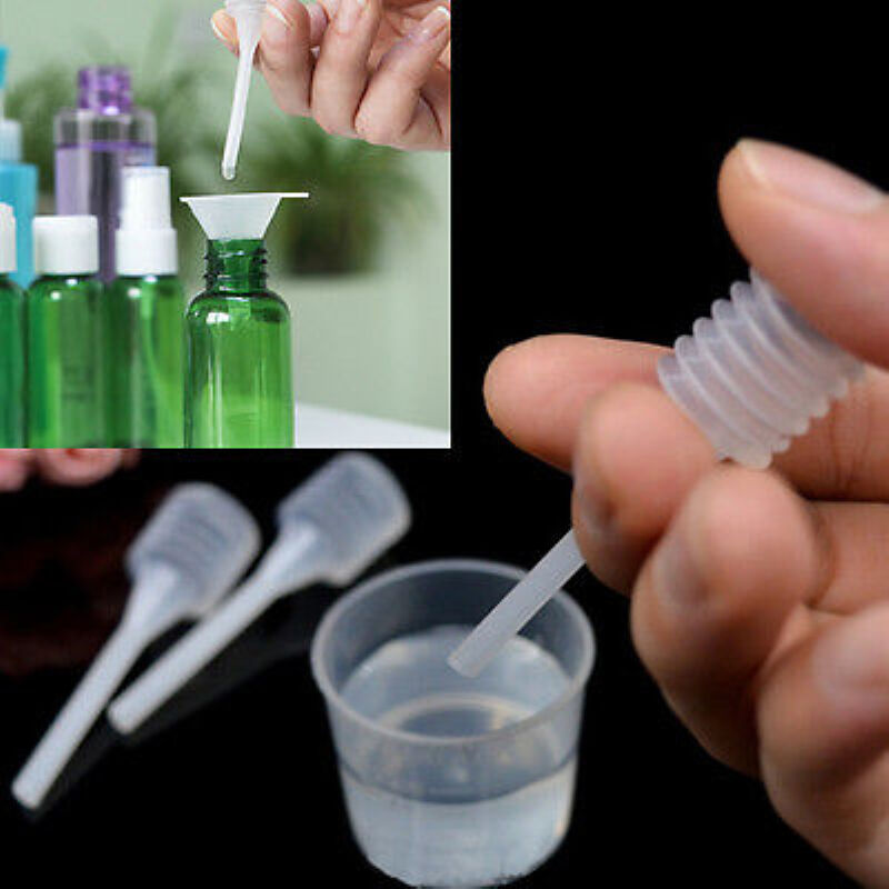 10X Small Plastic For Perfume Diffuser Bottle Mini Liquid Oil Dropper NTBD